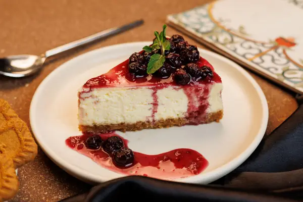 Blueberry cheesecake at Say Fontina
